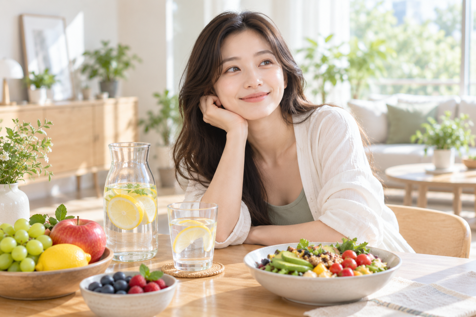 근육 유지와 감량을 함께 고려한 균형 식단 이미지