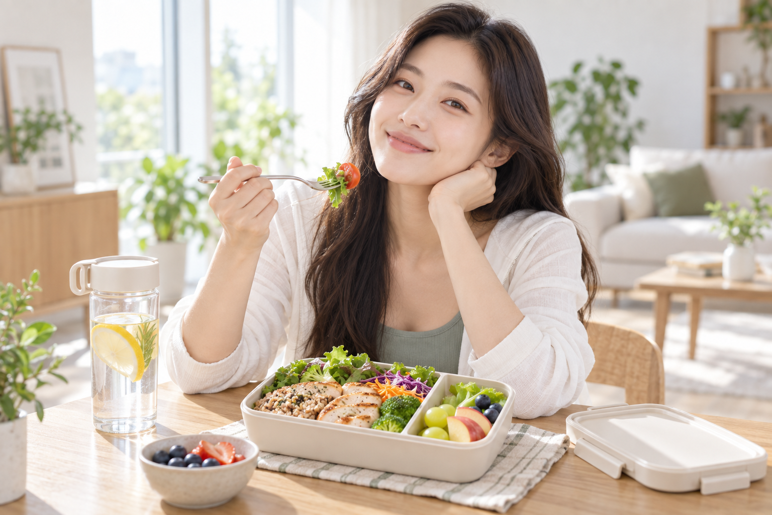 주말 폭식 다이어트 후 평소 식사로 돌아가기 위한 균형 식단 이미지